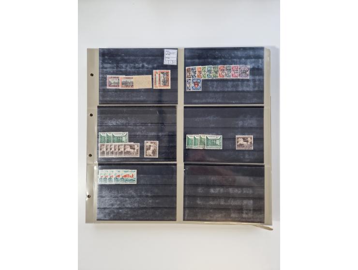 1923/60, umfangreicher ungebraucht/postfrischer und gestempelter Händler-Bestand ab Weimar bis Bund/Berlin und DDR mit besser