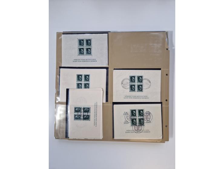 1923/60, umfangreicher ungebraucht/postfrischer und gestempelter Händler-Bestand ab Weimar bis Bund/Berlin und DDR mit besser