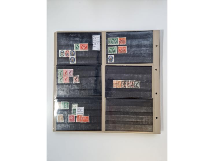 1923/60, umfangreicher ungebraucht/postfrischer und gestempelter Händler-Bestand ab Weimar bis Bund/Berlin und DDR mit besser