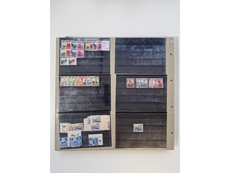 1923/60, umfangreicher ungebraucht/postfrischer und gestempelter Händler-Bestand ab Weimar bis Bund/Berlin und DDR mit besser