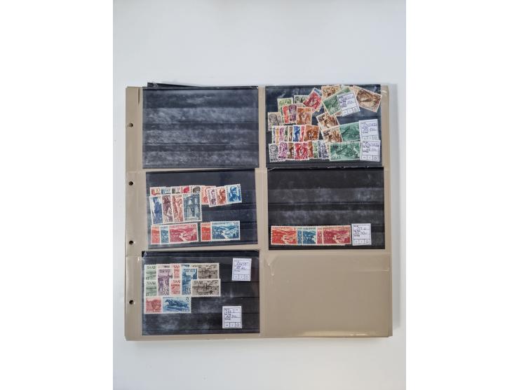 1923/60, umfangreicher ungebraucht/postfrischer und gestempelter Händler-Bestand ab Weimar bis Bund/Berlin und DDR mit besser