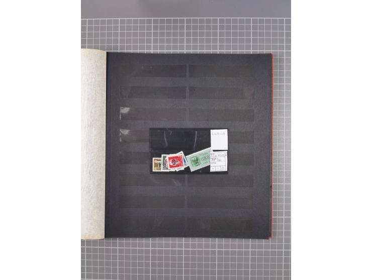 1939/45, ungebrauchter/postfrischer und gestempelter Bestand mit Lagerbuch, Teilsammlungen und Steckkarten. Dabei Sudetenland