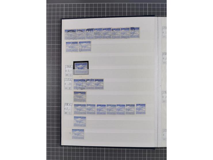 1939/45, ungebrauchter/postfrischer und gestempelter Bestand mit Lagerbuch, Teilsammlungen und Steckkarten. Dabei Sudetenland