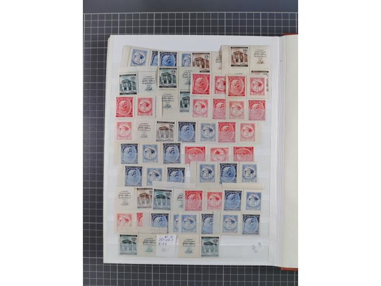 1939/45, ungebrauchter/postfrischer und gestempelter Bestand mit Lagerbuch, Teilsammlungen und Steckkarten. Dabei Sudetenland