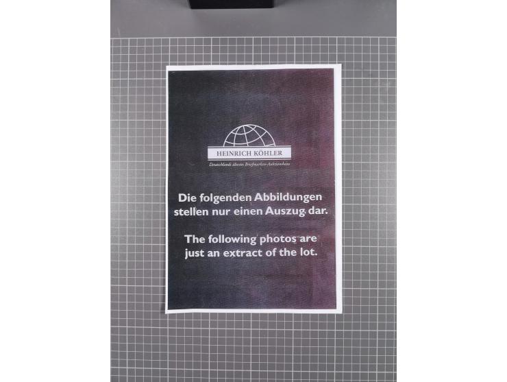 1940/2014(ca.), vorwiegend postfrische Sammlungen, dabei Französische Zone inkl. Mi.-Nr. 46II postfrisch, Bizone Mi.-Nr. 52-6