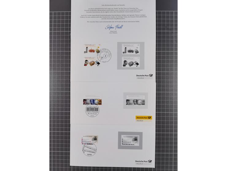 1940/2014(ca.), vorwiegend postfrische Sammlungen, dabei Französische Zone inkl. Mi.-Nr. 46II postfrisch, Bizone Mi.-Nr. 52-6