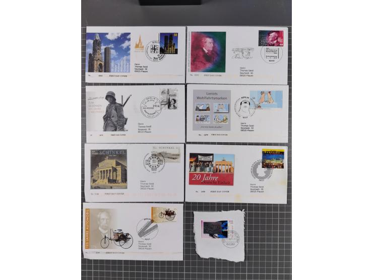 1940/2014(ca.), vorwiegend postfrische Sammlungen, dabei Französische Zone inkl. Mi.-Nr. 46II postfrisch, Bizone Mi.-Nr. 52-6