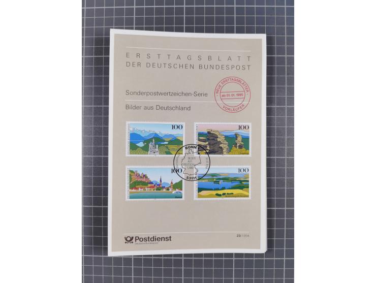 1940/2014(ca.), vorwiegend postfrische Sammlungen, dabei Französische Zone inkl. Mi.-Nr. 46II postfrisch, Bizone Mi.-Nr. 52-6