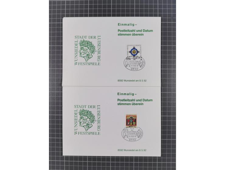 1940/2014(ca.), vorwiegend postfrische Sammlungen, dabei Französische Zone inkl. Mi.-Nr. 46II postfrisch, Bizone Mi.-Nr. 52-6