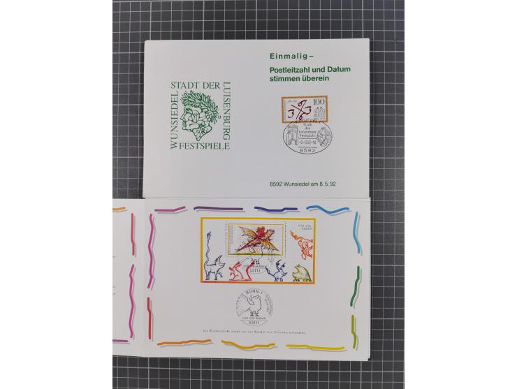 1940/2014(ca.), vorwiegend postfrische Sammlungen, dabei Französische Zone inkl. Mi.-Nr. 46II postfrisch, Bizone Mi.-Nr. 52-6