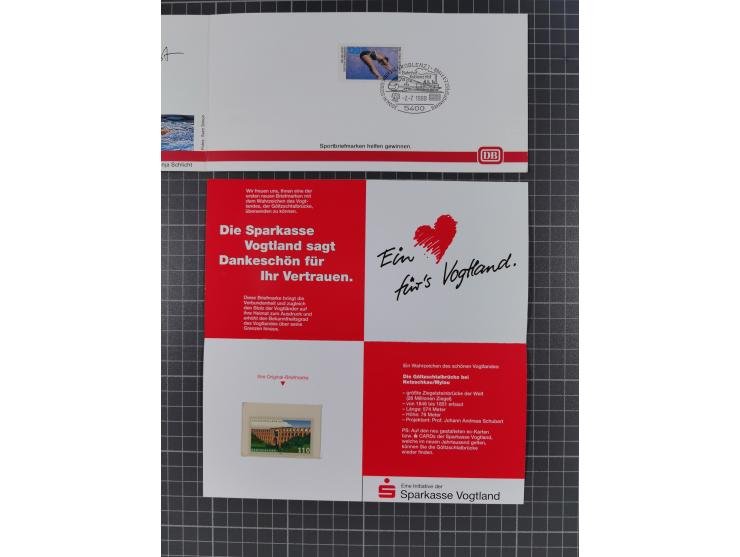 1940/2014(ca.), vorwiegend postfrische Sammlungen, dabei Französische Zone inkl. Mi.-Nr. 46II postfrisch, Bizone Mi.-Nr. 52-6