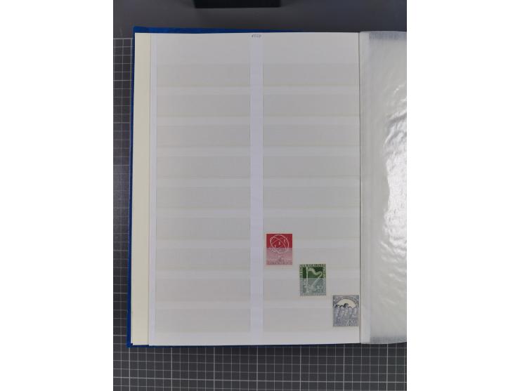 1940/2014(ca.), vorwiegend postfrische Sammlungen, dabei Französische Zone inkl. Mi.-Nr. 46II postfrisch, Bizone Mi.-Nr. 52-6