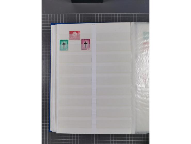 1940/2014(ca.), vorwiegend postfrische Sammlungen, dabei Französische Zone inkl. Mi.-Nr. 46II postfrisch, Bizone Mi.-Nr. 52-6