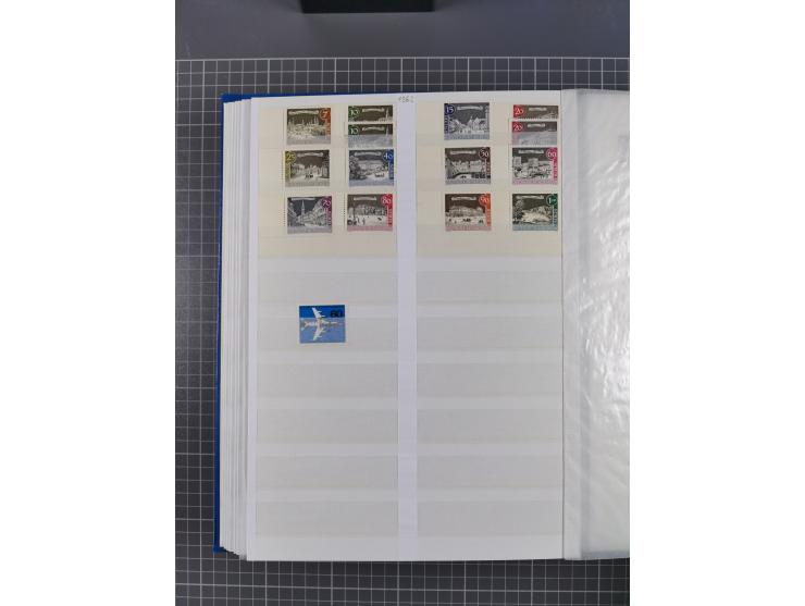 1940/2014(ca.), vorwiegend postfrische Sammlungen, dabei Französische Zone inkl. Mi.-Nr. 46II postfrisch, Bizone Mi.-Nr. 52-6