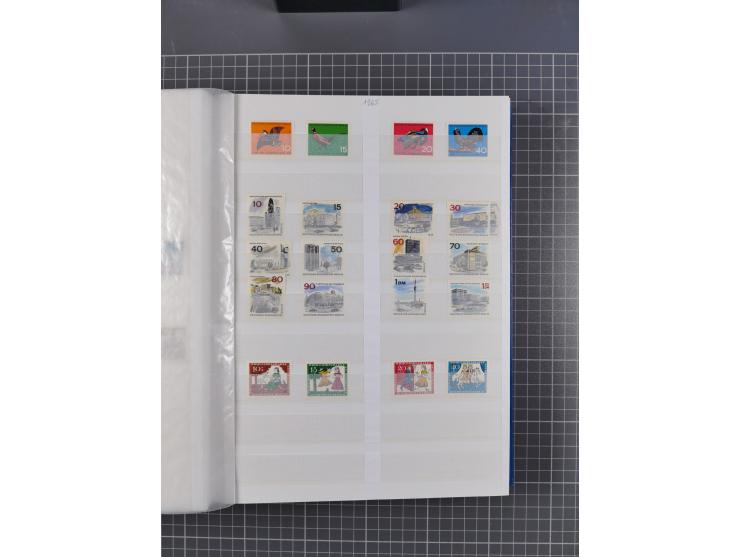 1940/2014(ca.), vorwiegend postfrische Sammlungen, dabei Französische Zone inkl. Mi.-Nr. 46II postfrisch, Bizone Mi.-Nr. 52-6