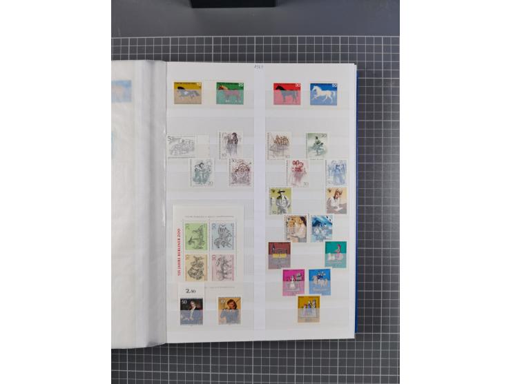 1940/2014(ca.), vorwiegend postfrische Sammlungen, dabei Französische Zone inkl. Mi.-Nr. 46II postfrisch, Bizone Mi.-Nr. 52-6