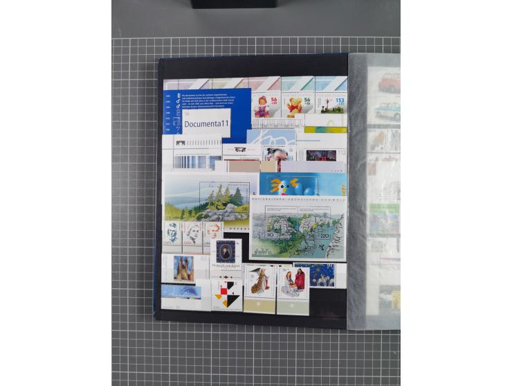 1940/2014(ca.), vorwiegend postfrische Sammlungen, dabei Französische Zone inkl. Mi.-Nr. 46II postfrisch, Bizone Mi.-Nr. 52-6