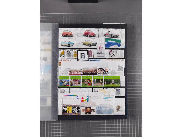 1940/2014(ca.), vorwiegend postfrische Sammlungen, dabei Französische Zone inkl. Mi.-Nr. 46II postfrisch, Bizone Mi.-Nr. 52-6