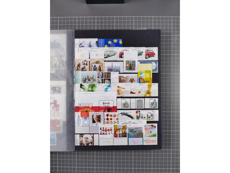 1940/2014(ca.), vorwiegend postfrische Sammlungen, dabei Französische Zone inkl. Mi.-Nr. 46II postfrisch, Bizone Mi.-Nr. 52-6