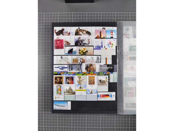 1940/2014(ca.), vorwiegend postfrische Sammlungen, dabei Französische Zone inkl. Mi.-Nr. 46II postfrisch, Bizone Mi.-Nr. 52-6