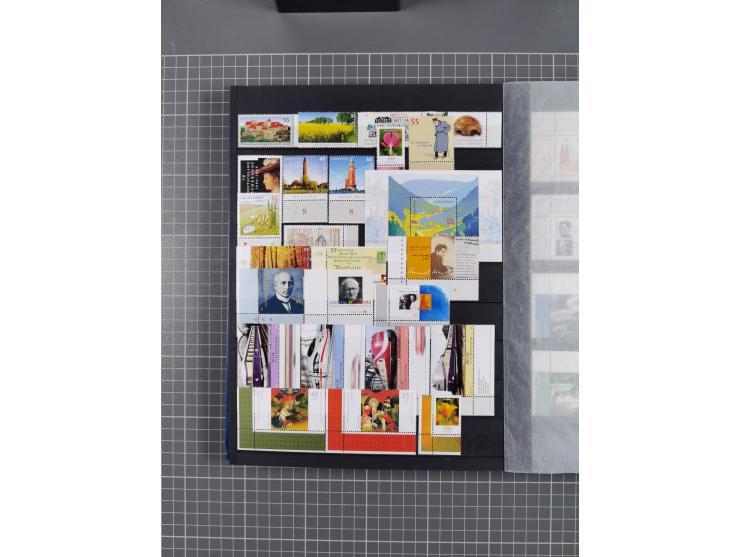 1940/2014(ca.), vorwiegend postfrische Sammlungen, dabei Französische Zone inkl. Mi.-Nr. 46II postfrisch, Bizone Mi.-Nr. 52-6