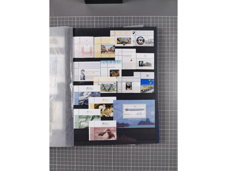 1940/2014(ca.), vorwiegend postfrische Sammlungen, dabei Französische Zone inkl. Mi.-Nr. 46II postfrisch, Bizone Mi.-Nr. 52-6