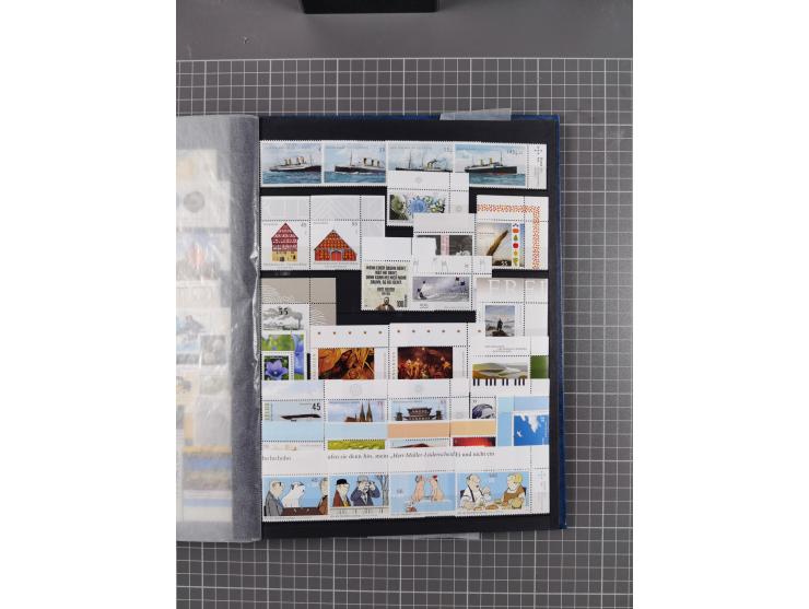 1940/2014(ca.), vorwiegend postfrische Sammlungen, dabei Französische Zone inkl. Mi.-Nr. 46II postfrisch, Bizone Mi.-Nr. 52-6