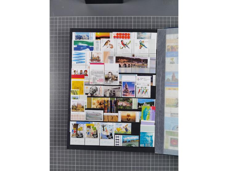 1940/2014(ca.), vorwiegend postfrische Sammlungen, dabei Französische Zone inkl. Mi.-Nr. 46II postfrisch, Bizone Mi.-Nr. 52-6