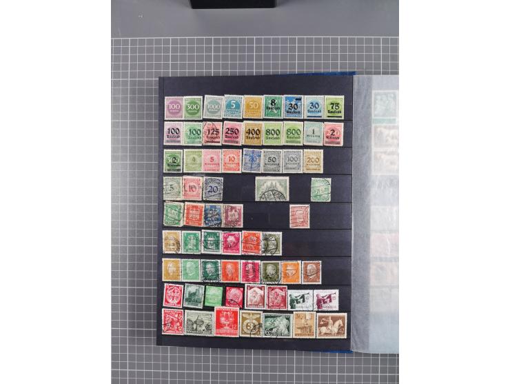 1940/2014(ca.), vorwiegend postfrische Sammlungen, dabei Französische Zone inkl. Mi.-Nr. 46II postfrisch, Bizone Mi.-Nr. 52-6
