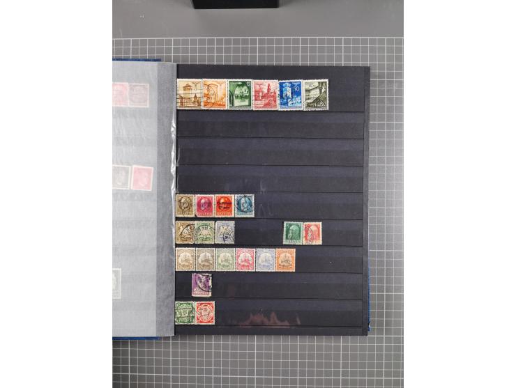 1940/2014(ca.), vorwiegend postfrische Sammlungen, dabei Französische Zone inkl. Mi.-Nr. 46II postfrisch, Bizone Mi.-Nr. 52-6