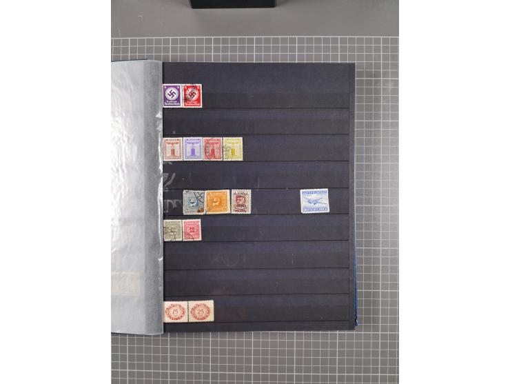 1940/2014(ca.), vorwiegend postfrische Sammlungen, dabei Französische Zone inkl. Mi.-Nr. 46II postfrisch, Bizone Mi.-Nr. 52-6