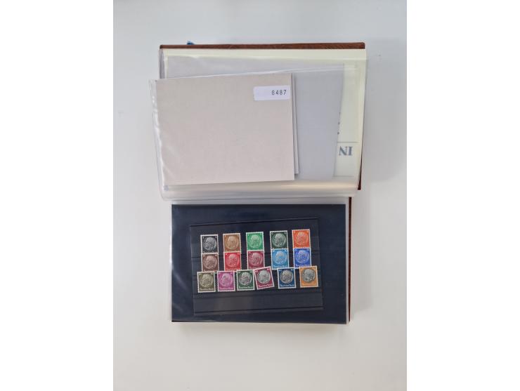 1850/1955 (ca.), interessante kleine Partie, dabei u.a. DR mit Bl. 1-3, Posthornsatz, etc.