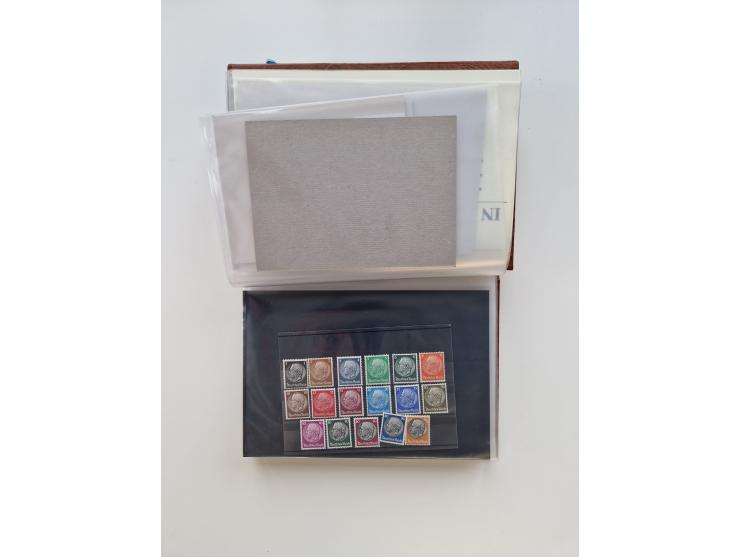 1850/1955 (ca.), interessante kleine Partie, dabei u.a. DR mit Bl. 1-3, Posthornsatz, etc.