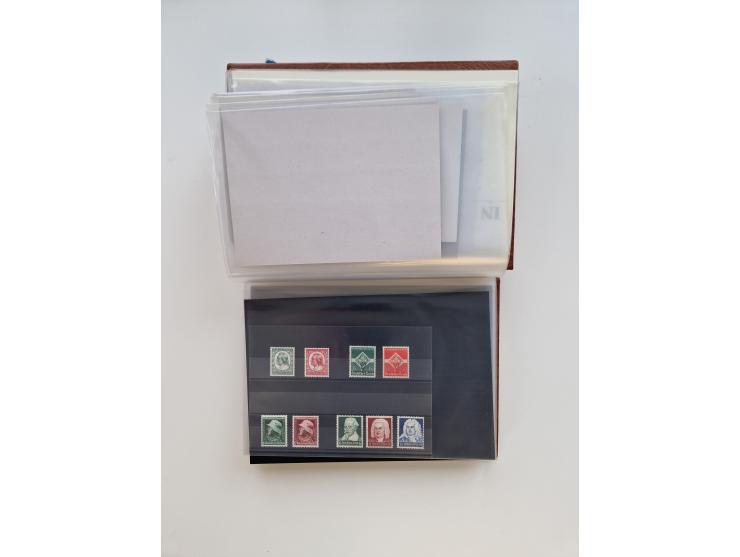 1850/1955 (ca.), interessante kleine Partie, dabei u.a. DR mit Bl. 1-3, Posthornsatz, etc.