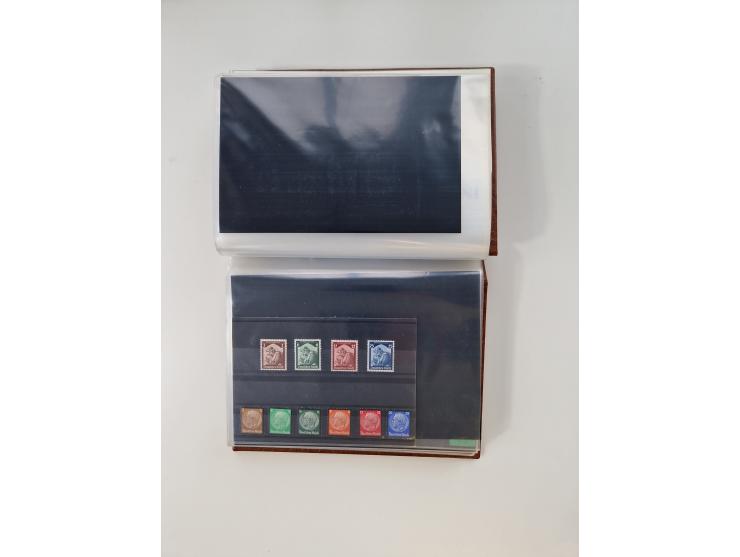 1850/1955 (ca.), interessante kleine Partie, dabei u.a. DR mit Bl. 1-3, Posthornsatz, etc.