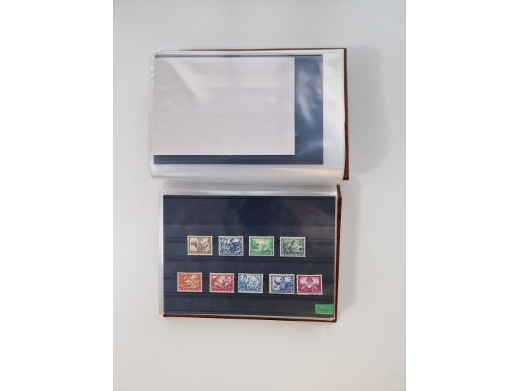 1850/1955 (ca.), interessante kleine Partie, dabei u.a. DR mit Bl. 1-3, Posthornsatz, etc.