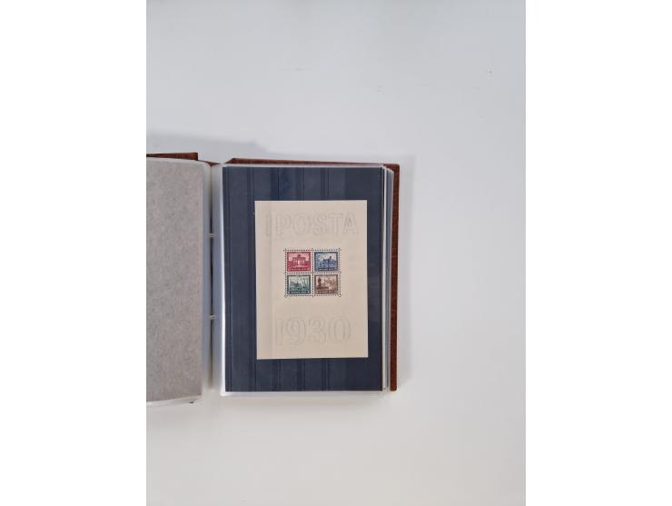 1850/1955 (ca.), interessante kleine Partie, dabei u.a. DR mit Bl. 1-3, Posthornsatz, etc.