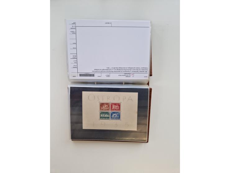 1850/1955 (ca.), interessante kleine Partie, dabei u.a. DR mit Bl. 1-3, Posthornsatz, etc.