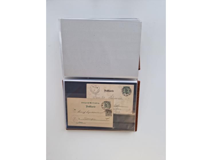 1850/1955 (ca.), interessante kleine Partie, dabei u.a. DR mit Bl. 1-3, Posthornsatz, etc.