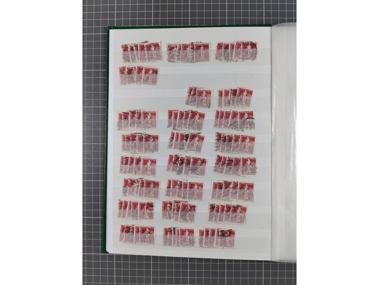 1949, gestempelte Lagerpartie “Stephan” 12 Pfg. - 2M., meist schöne Stempelqualität, meist gute Erhaltung (MI.-Nr. 35-41, ca.