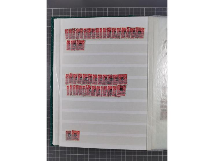 1949/53, gestempelte Lagerpartie ex Mi.-Nr. 61-111 (ohne 68-71 und 106-109, meist schöne Stempelqualität, teils größere Stück