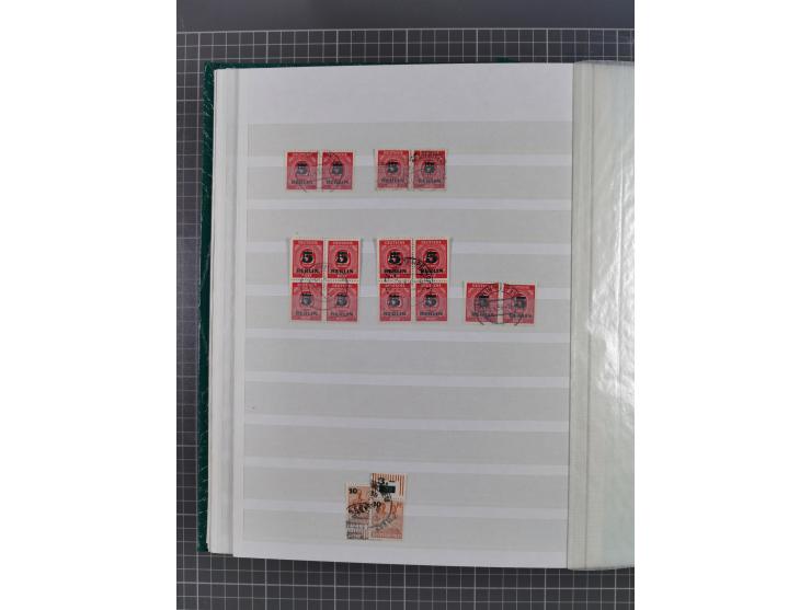 1949/53, gestempelte Lagerpartie ex Mi.-Nr. 61-111 (ohne 68-71 und 106-109, meist schöne Stempelqualität, teils größere Stück