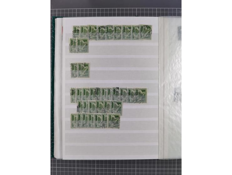 1949/53, gestempelte Lagerpartie ex Mi.-Nr. 61-111 (ohne 68-71 und 106-109, meist schöne Stempelqualität, teils größere Stück