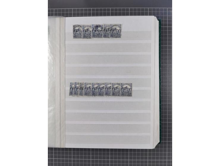 1949/53, gestempelte Lagerpartie ex Mi.-Nr. 61-111 (ohne 68-71 und 106-109, meist schöne Stempelqualität, teils größere Stück