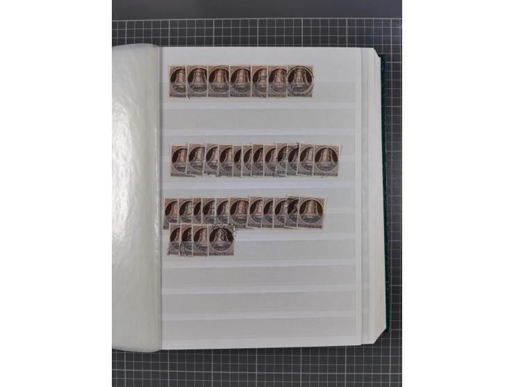 1949/53, gestempelte Lagerpartie ex Mi.-Nr. 61-111 (ohne 68-71 und 106-109, meist schöne Stempelqualität, teils größere Stück