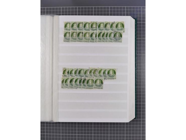 1949/53, gestempelte Lagerpartie ex Mi.-Nr. 61-111 (ohne 68-71 und 106-109, meist schöne Stempelqualität, teils größere Stück