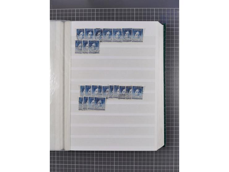 1949/53, gestempelte Lagerpartie ex Mi.-Nr. 61-111 (ohne 68-71 und 106-109, meist schöne Stempelqualität, teils größere Stück