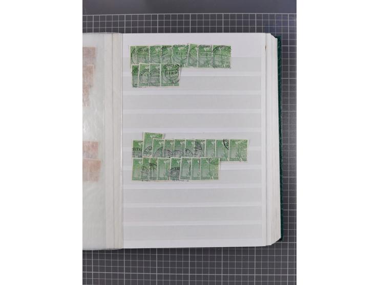 1949/53, gestempelte Lagerpartie ex Mi.-Nr. 61-111 (ohne 68-71 und 106-109, meist schöne Stempelqualität, teils größere Stück