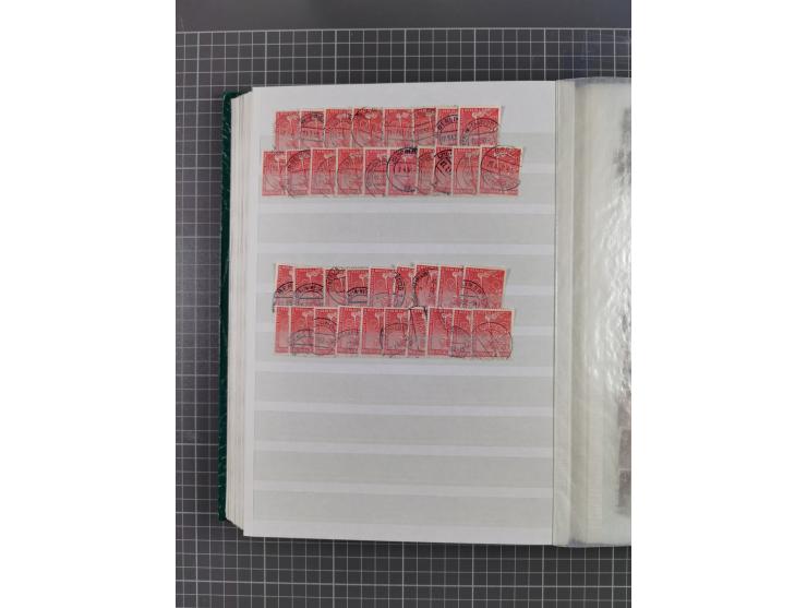 1949/53, gestempelte Lagerpartie ex Mi.-Nr. 61-111 (ohne 68-71 und 106-109, meist schöne Stempelqualität, teils größere Stück