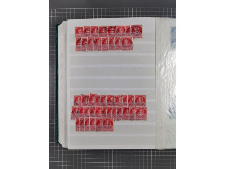 1949/53, gestempelte Lagerpartie ex Mi.-Nr. 61-111 (ohne 68-71 und 106-109, meist schöne Stempelqualität, teils größere Stück